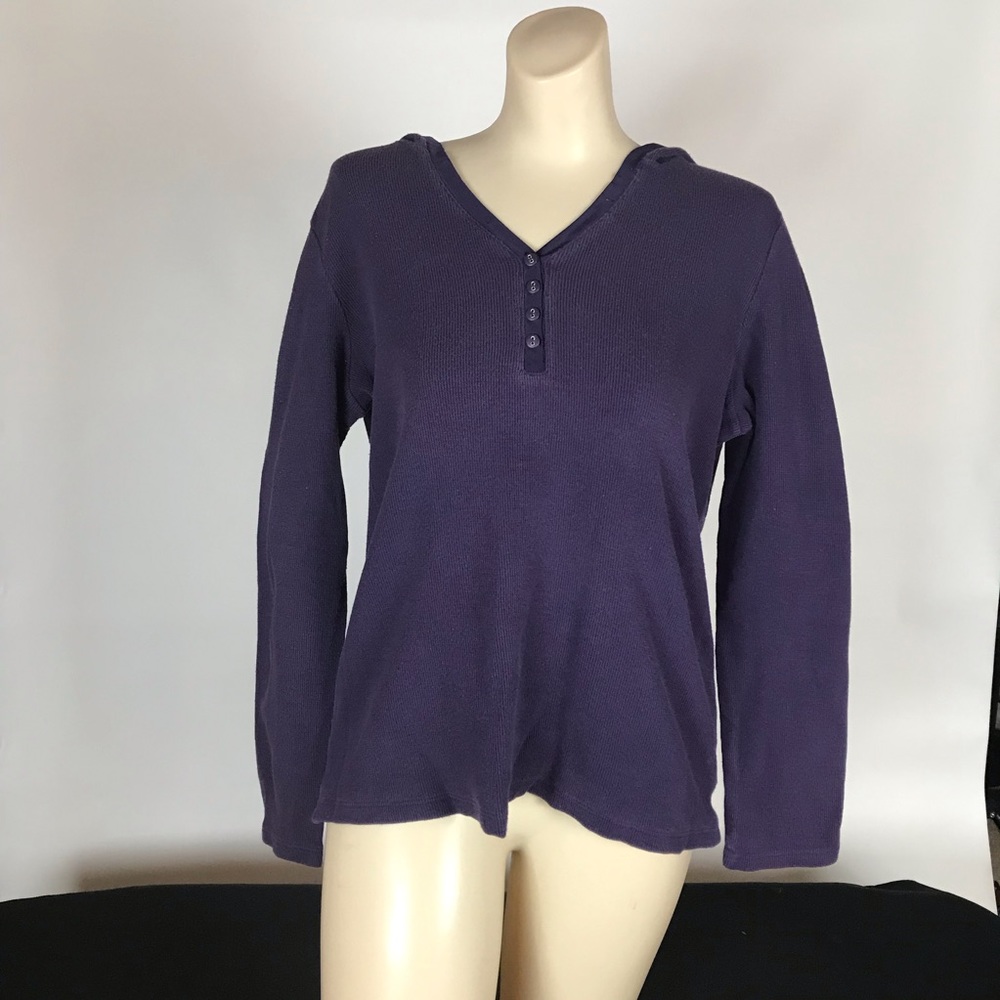 V-Neck sweater hoodie
